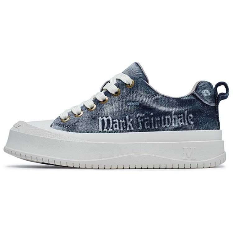 

Обувь для скейтбординга мужская низкая FAIRWHALE, White Blue