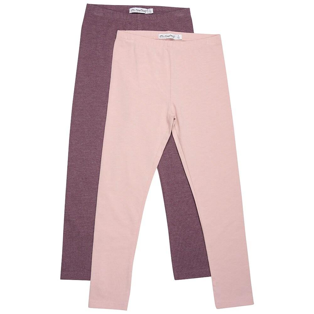 

Леггинсы Minymo Basic 2 Pack, розовый