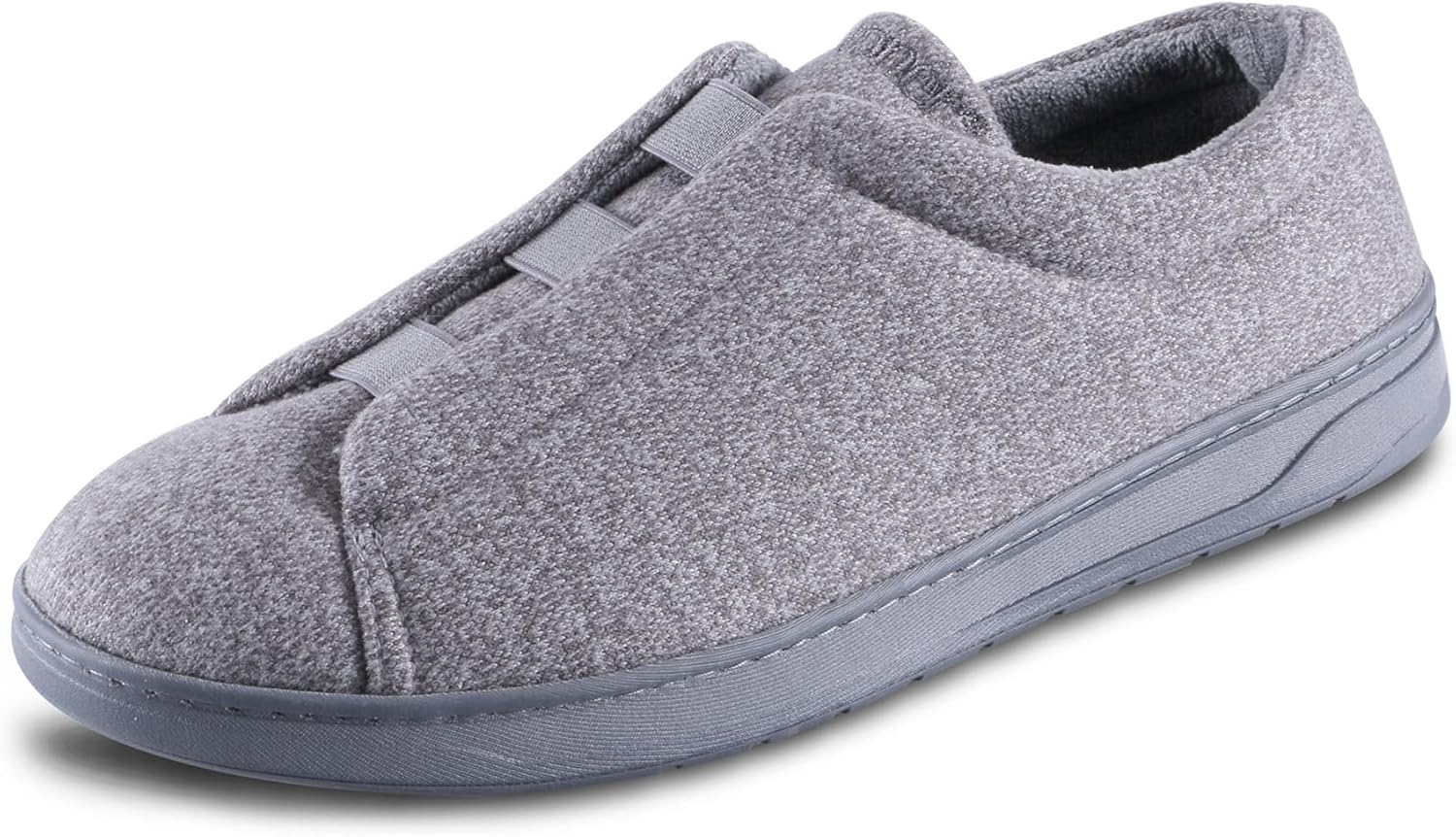 

Мужские тапочки Isotoner Brady с закрытой пяткой для дома и улицы, меланжевые, вязаные, с комфортной стелькой с эффектом памяти и поддержкой пятки