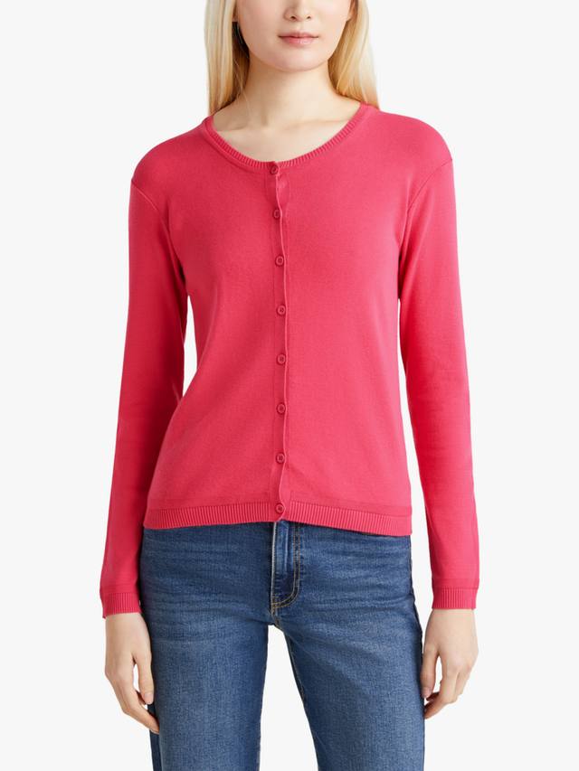 

Хлопка вязаный кардиган Benetton, цвет Magenta Red