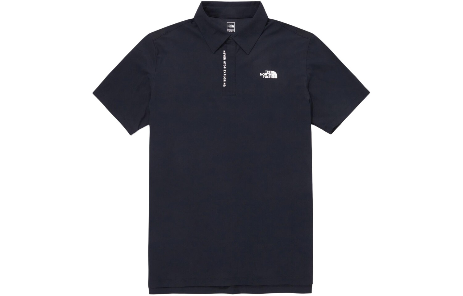 

Рубашка поло мужская темно-синяя The North Face, темно-синий