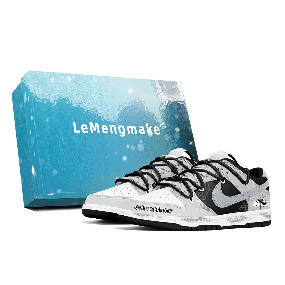 

Кроссовки для скейтбординга Dunk, износостойкие, серые, мужские Nike, Gray