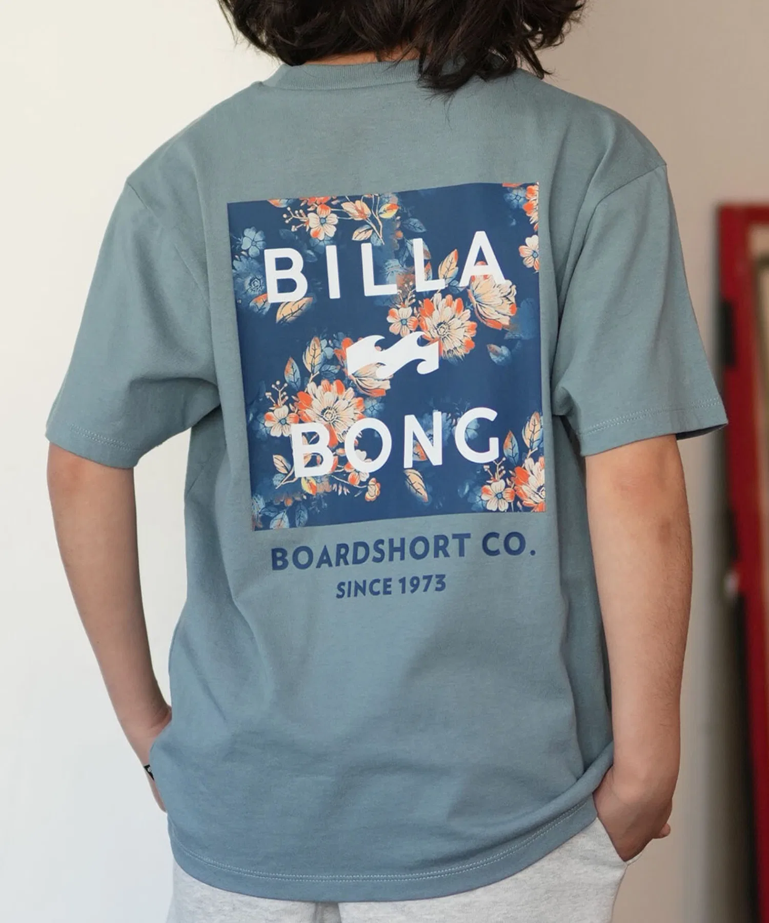Детская футболка BILLABONG с коротким рукавом и логотипом