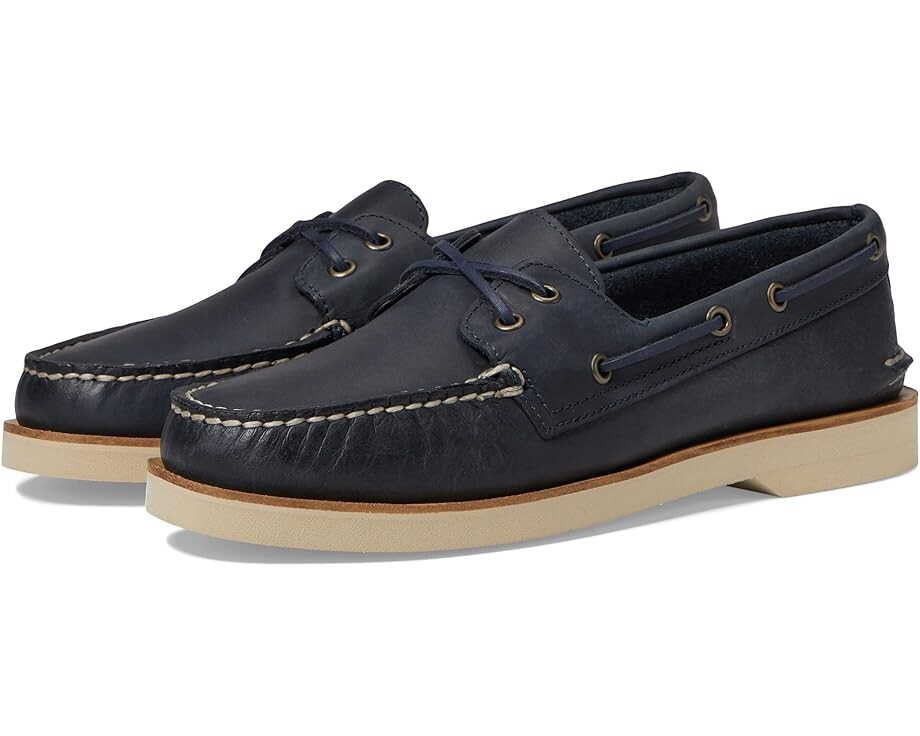 

Туфли Sperry Authentic Original Double Sole Cross Lace, темно-синий