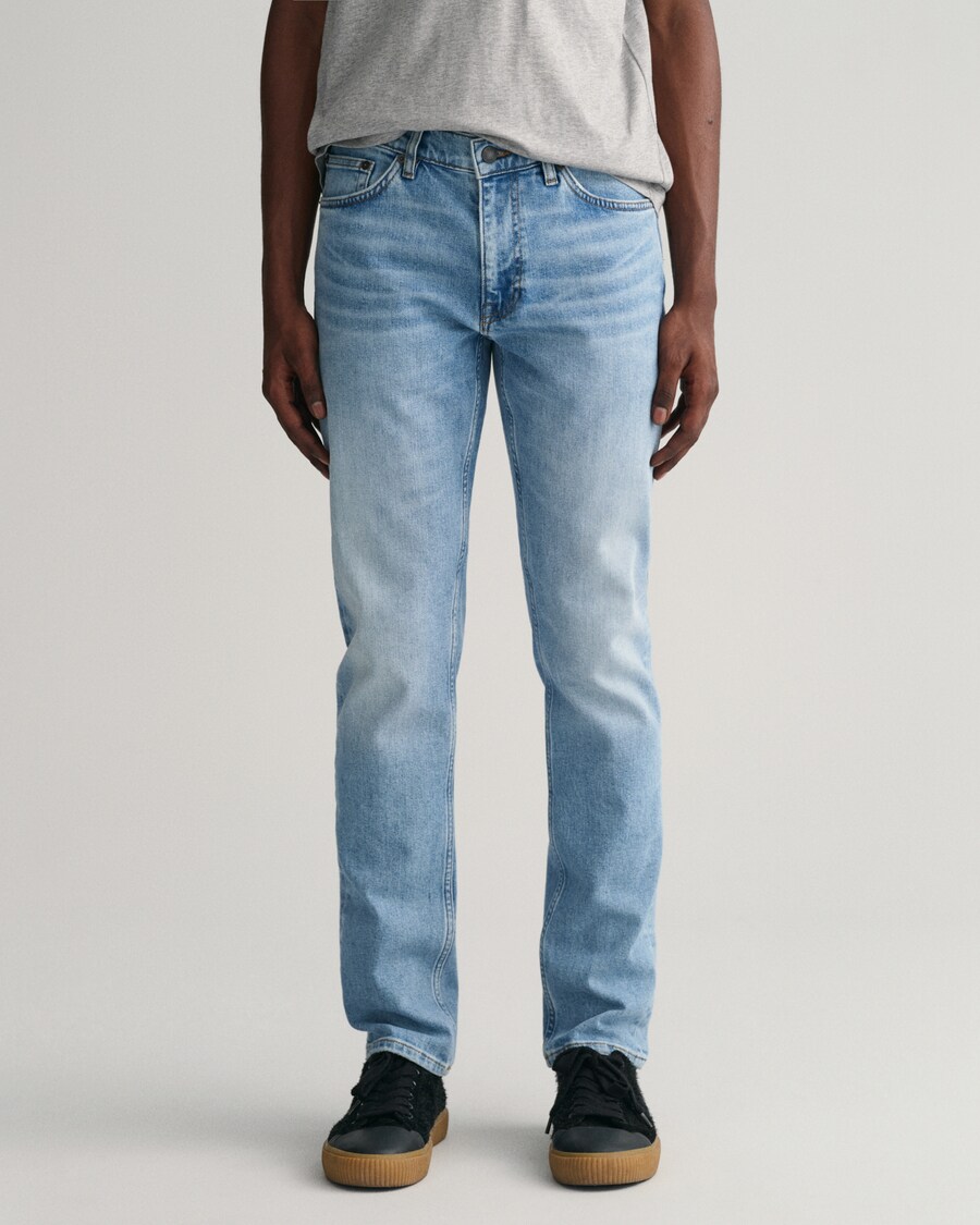 

Узкие джинсы GANT, Light blue