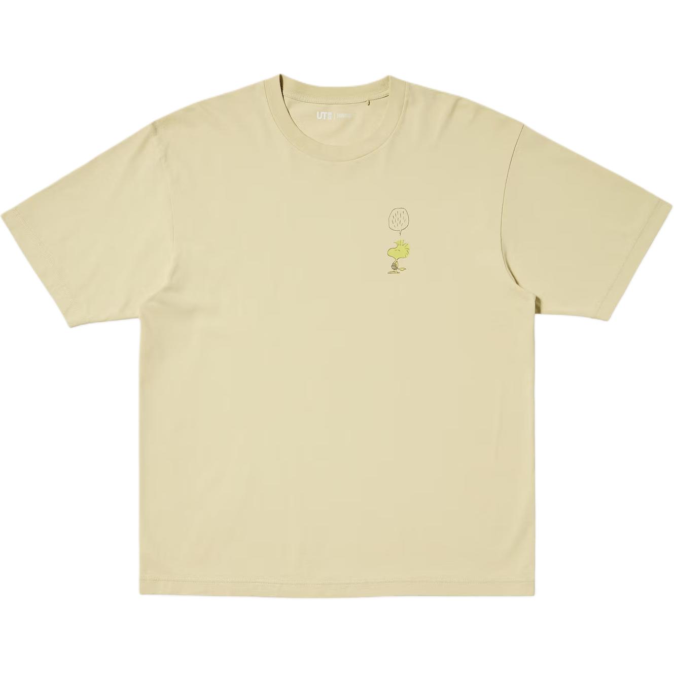 

Футболка Unisex PEANUTS, PEANUTS Collaboration FW25 UNIQLO, 41 желтый