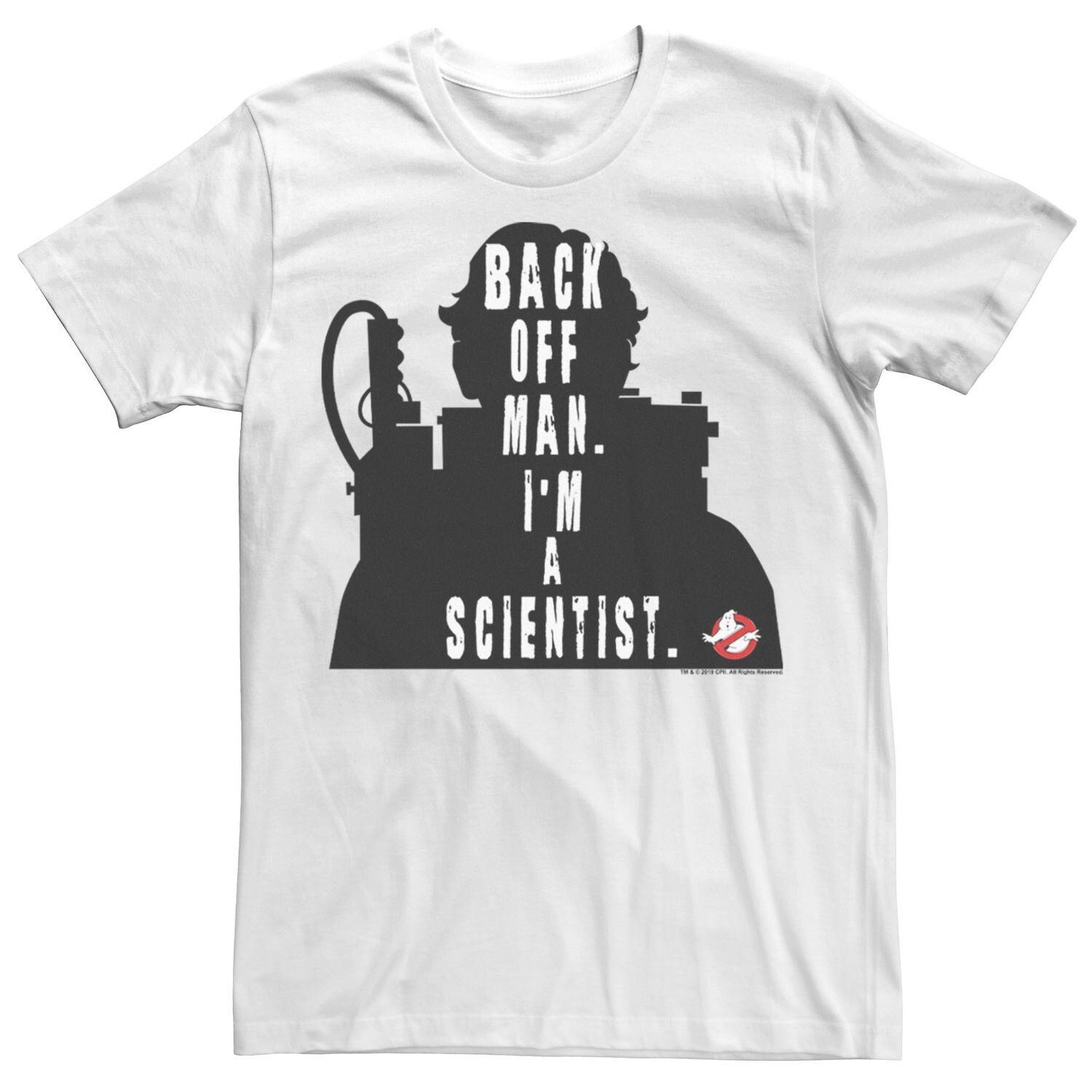 

Мужская футболка с силуэтом Ghostbusters I'm A Scientist Licensed Character