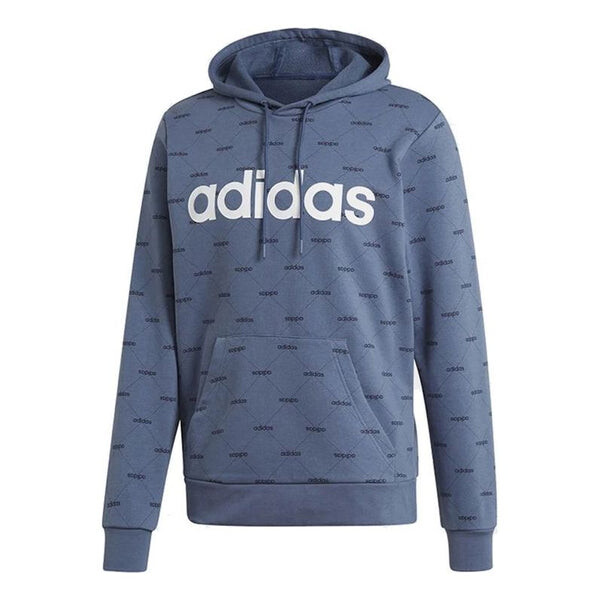 

Толстовка adidas Breathable Casual Sports Hooded SweaterMen Blue, синий