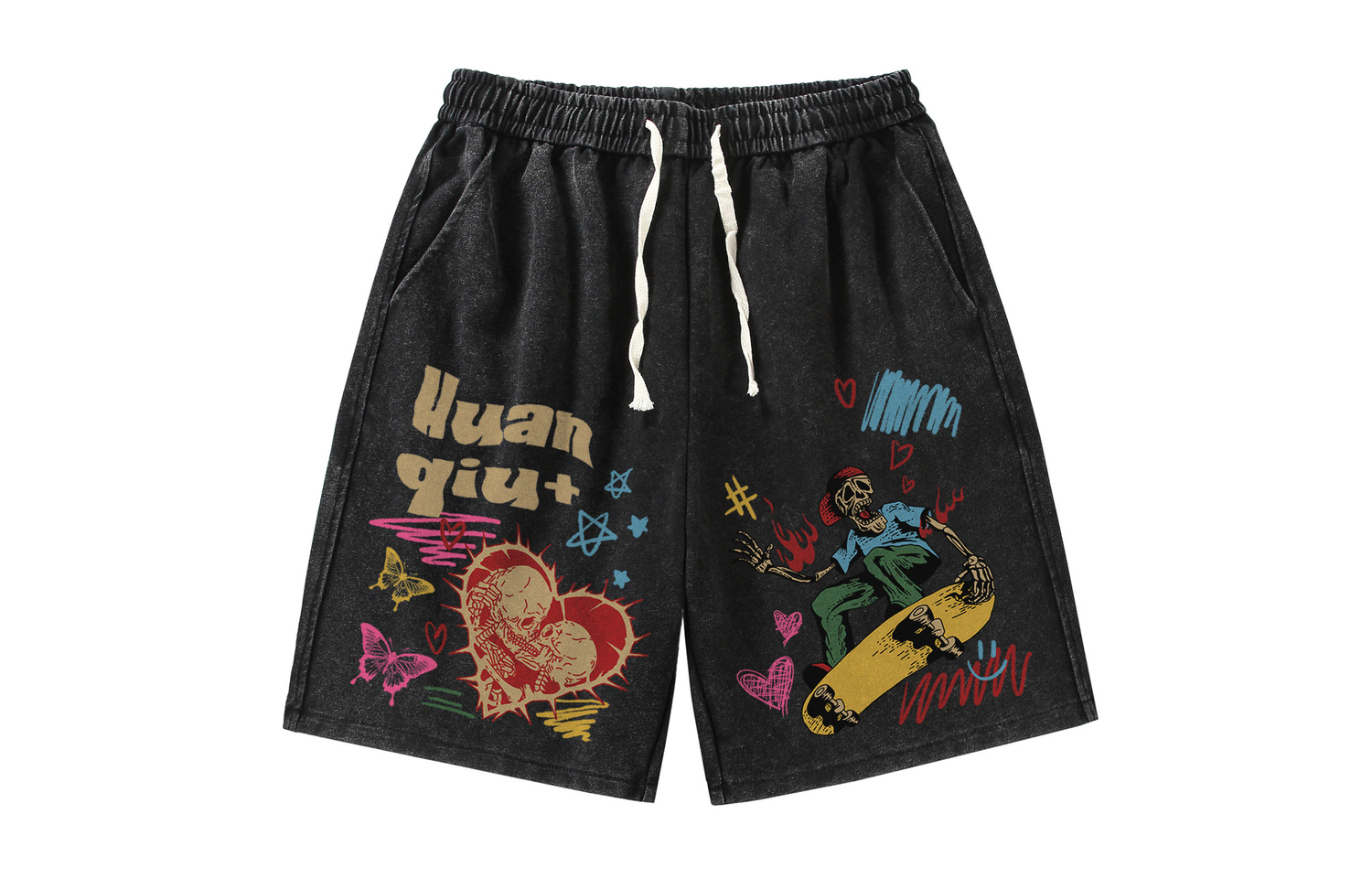 

Повседневные шорты унисекс HUANQIU, синие