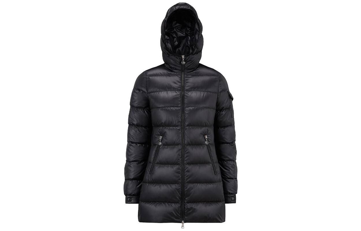 

Пуховик женский черный Moncler