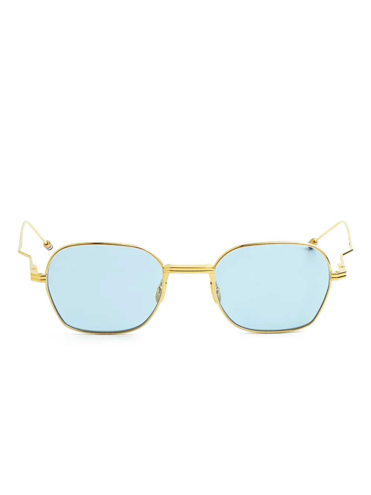 

Солнцезащитные очки в квадратной оправе Thom Browne Eyewear, золотой