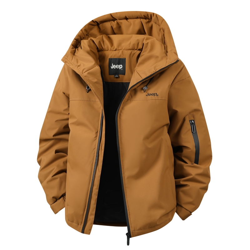 

Пуховик Grand Cherokee Unisex Jeep, coffee коричневый