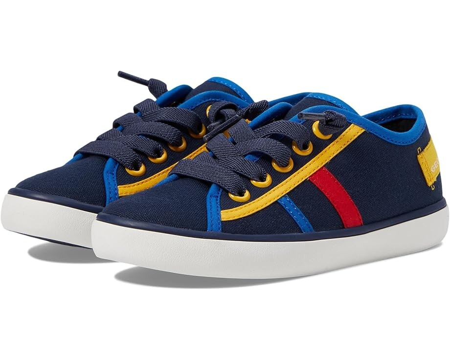 

Кроссовки Geox Kids Gisli 48, цвет Navy/Royal