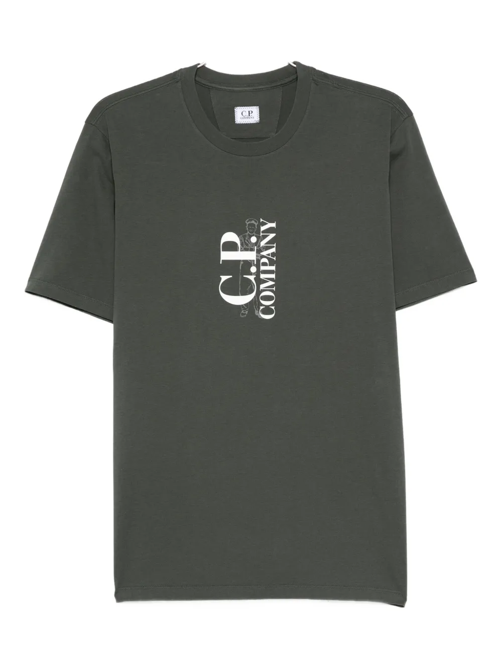 

Футболка с логотипом C.P. Company, зеленый