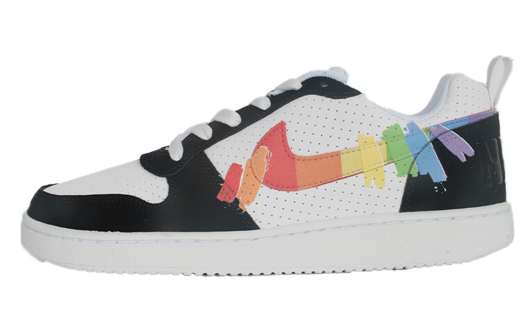 

Кроссовки Nike Court Borough Skateboarding Shoes Men Low-top White/black, белый