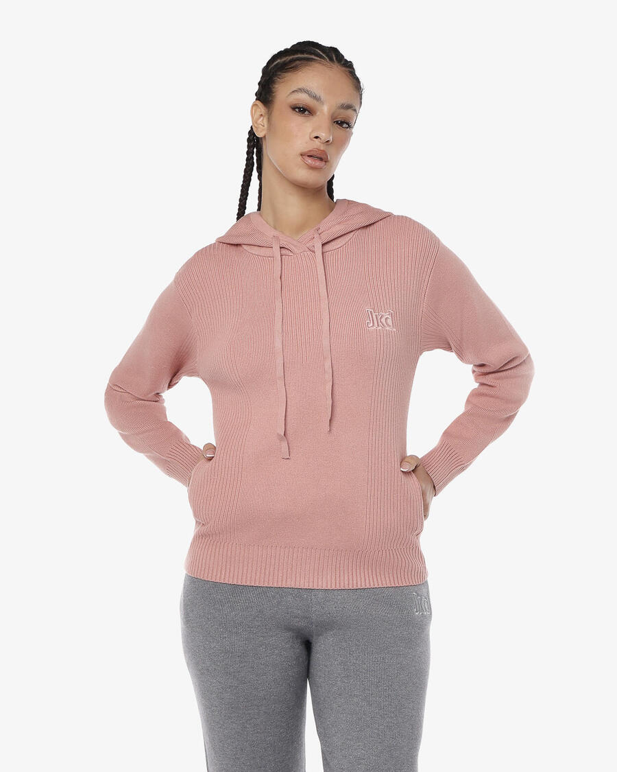 

JAKED Синтетическая футболка для фитнеса для женщин в старо-розовом цвете