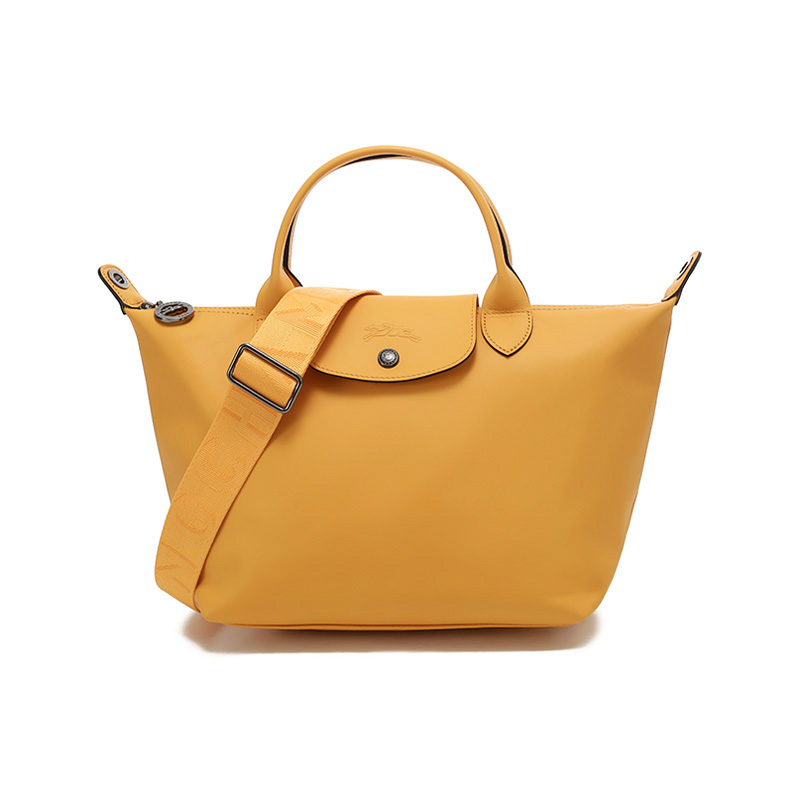 

LONGCHAMP Нейлоновая сумка для пельменей, Almond Yellow
