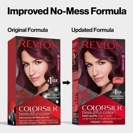 Краска для волос Colorsilk Светло-рыжий 130мл, Revlon — фото 3