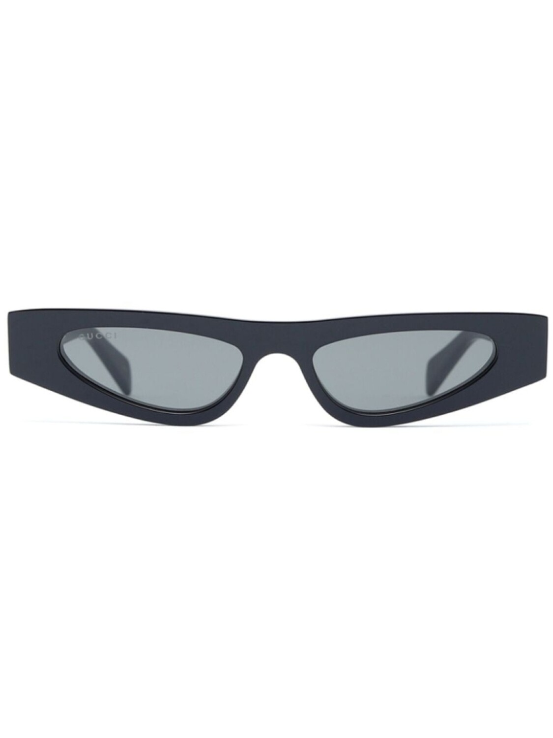 

Gucci Eyewear солнцезащитные очки в оправе «кошачий глаз», черный