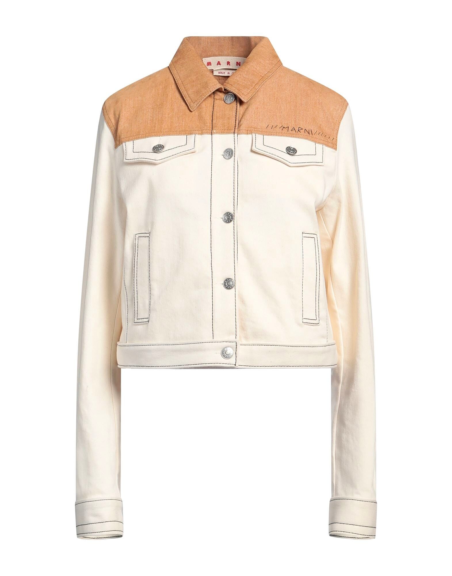 

Джинсовая куртка Marni, слоновая кость