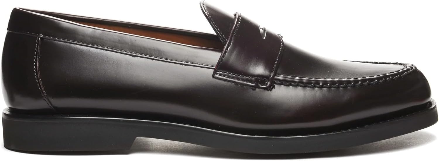 Мужские лоферы Sebago Ryan Brushed Polaris, бордовый/коричневый — фото 2