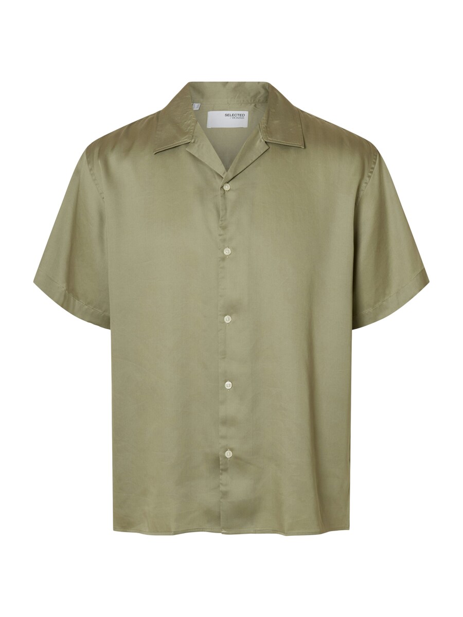 

Рубашка на пуговицах Comfort fit SELECTED SLHCHARLIE, хаки