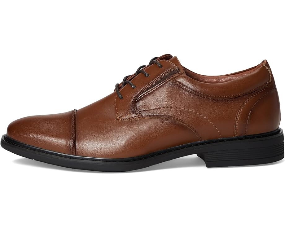 Оксфорды Nunn Bush Jarvis Cap Toe Oxford Dress Casual Business Formal Lace Up, цвет Cognac — фото 4