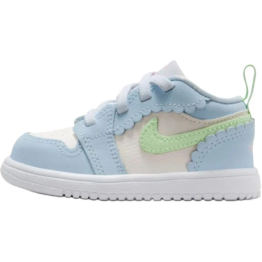 Jordan Кроссовки Air 1 Low top для малышей Blue White