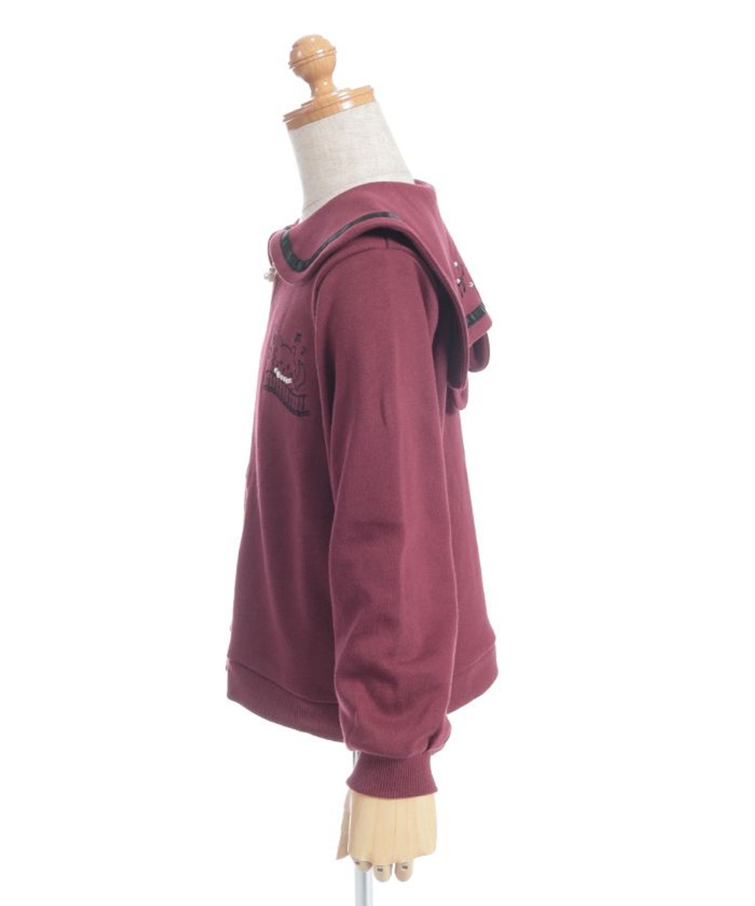 Свитшот Sailor Zip Axes femme kids, Wine — фото 3
