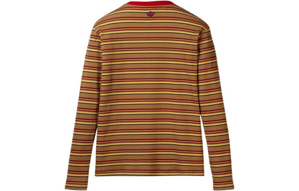 Футболка adidas originals x Wales Bonner Crossover Stripe Knit Long Sleeves Unisex Yellow, мультиколор — фото 2