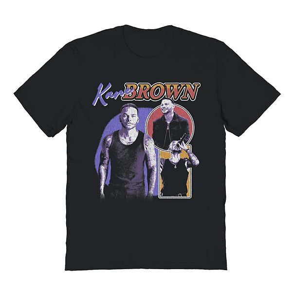 

Мужская футболка с принтом Kane Brown KB yellow Licensed Character