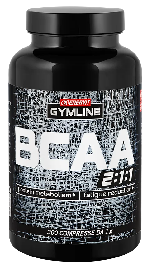 

Gymline Muscle BCAA Добавка с разветвленными аминокислотами и витаминами, 300 спортивных таблеток Enervit