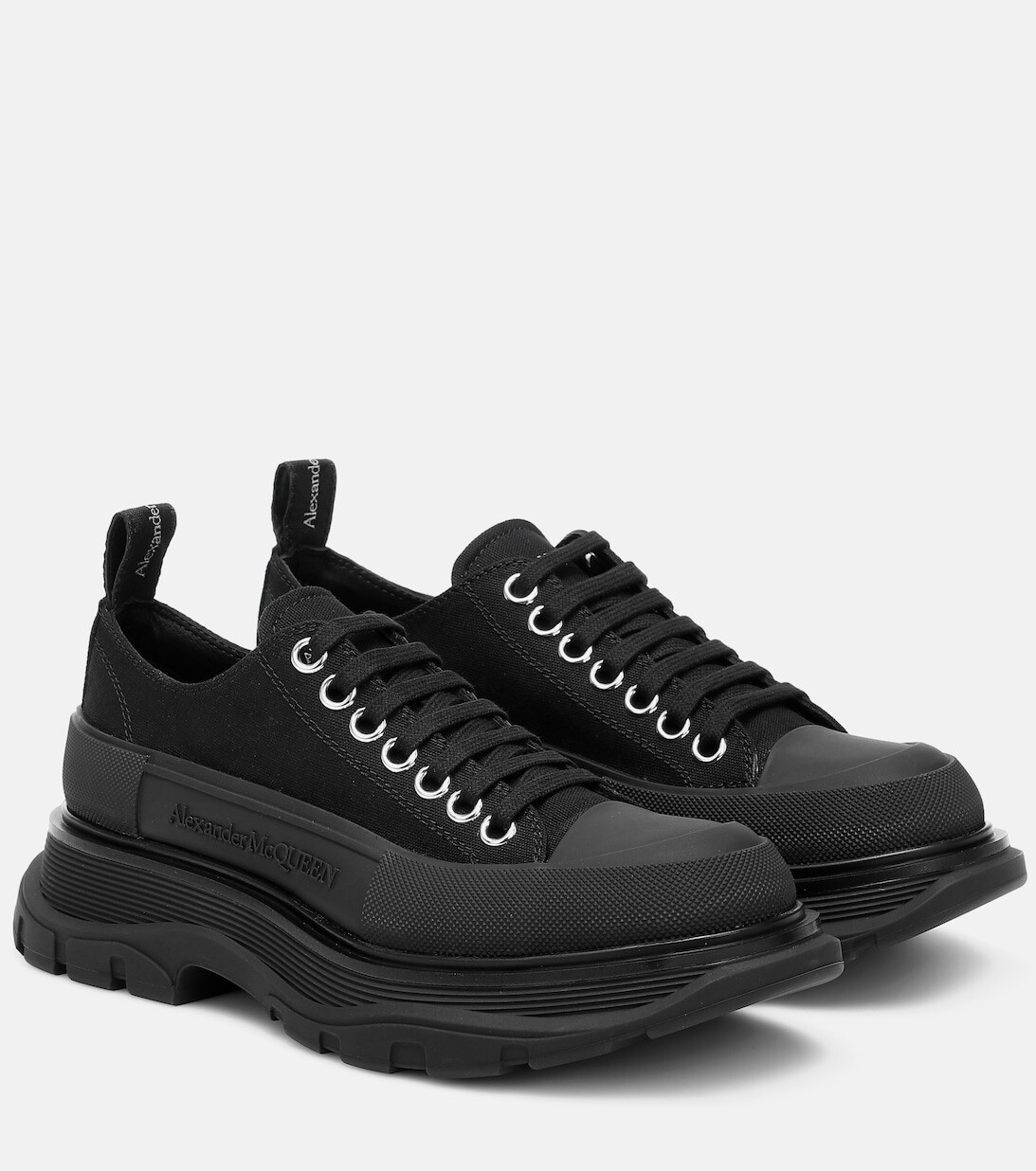 Парусиновые кроссовки Tread Slick Alexander McQueen, черный