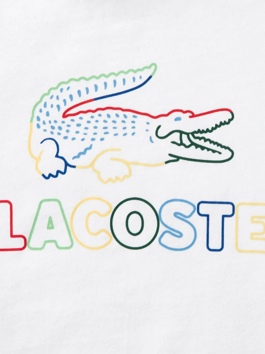 Футболка с логотипом Lacoste Kids — фото 4