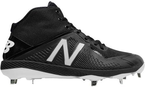 Бейсбольные кроссовки New Balance Men's M4040v4 с металлическим носком, черный — фото 3