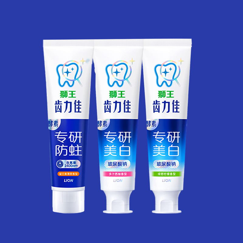 Набор зубной пасты King Tooth Power Plus для свежести дыхания, шесть штук LION — фото 4
