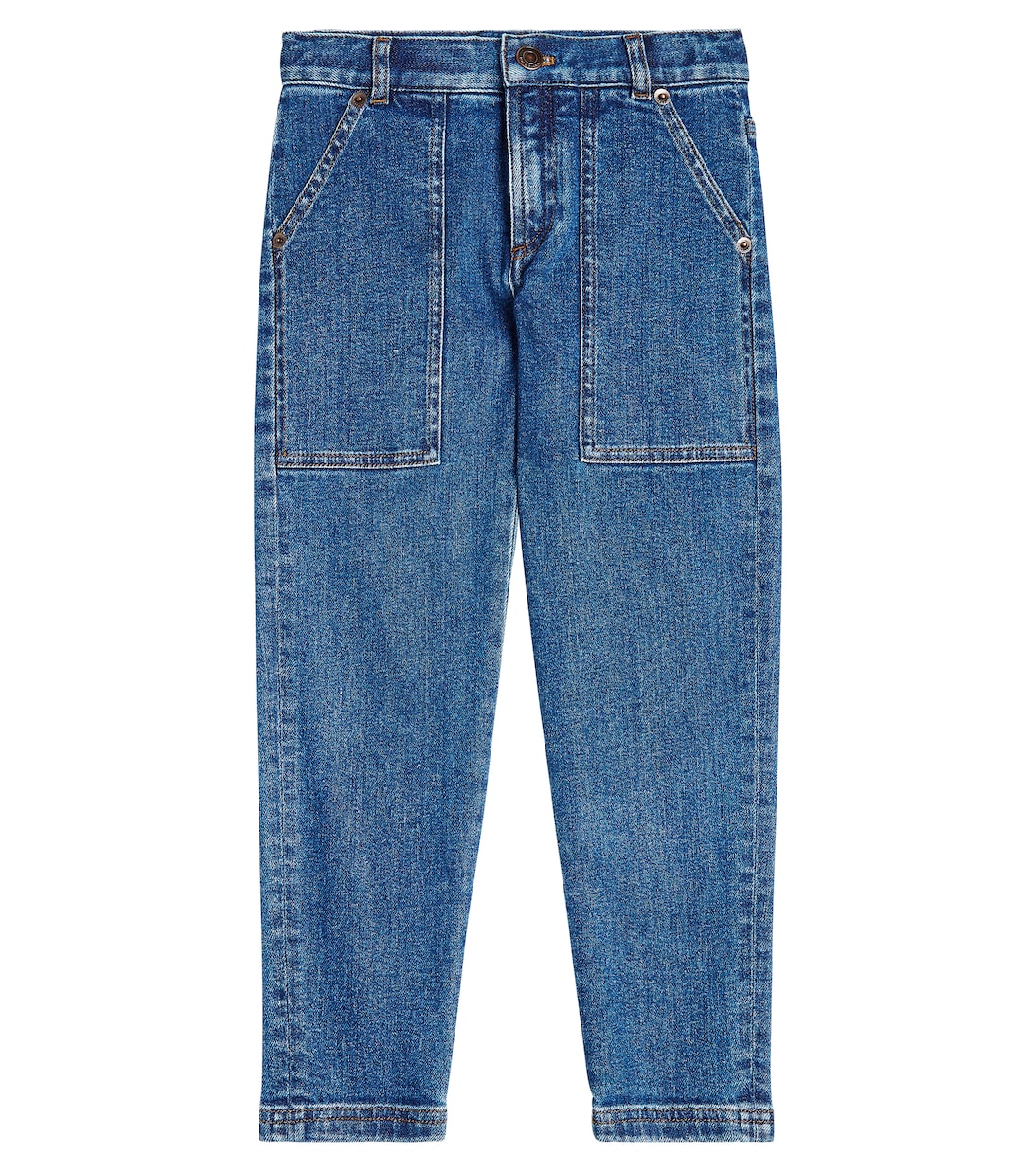 

Ната прямые джинсы Loro Piana Kids, Japanese Azure
