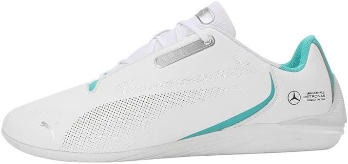 Мужские низкие кроссовки PUMA, белый/зеленый — фото 3