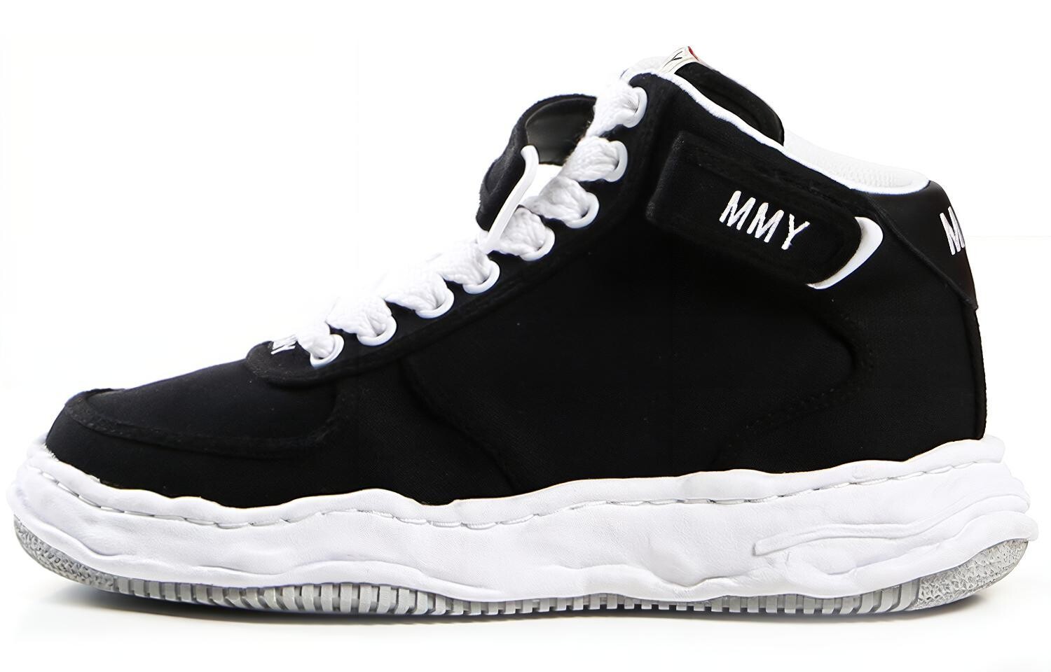 

Вышитые кроссовки Maison Hi-top с логотипом Mihara Yasuhiro
