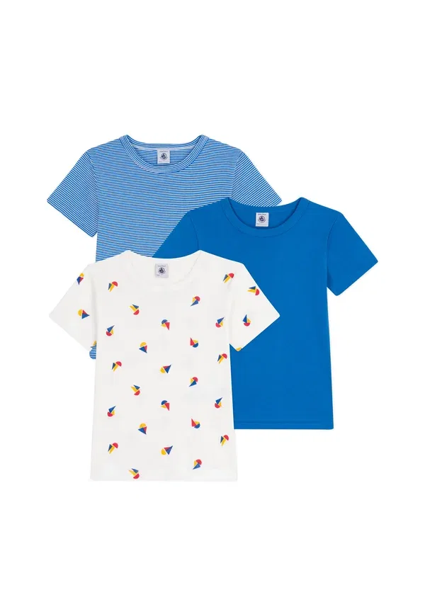 Комплект из 3 маек Petit Bateau, мультиколор