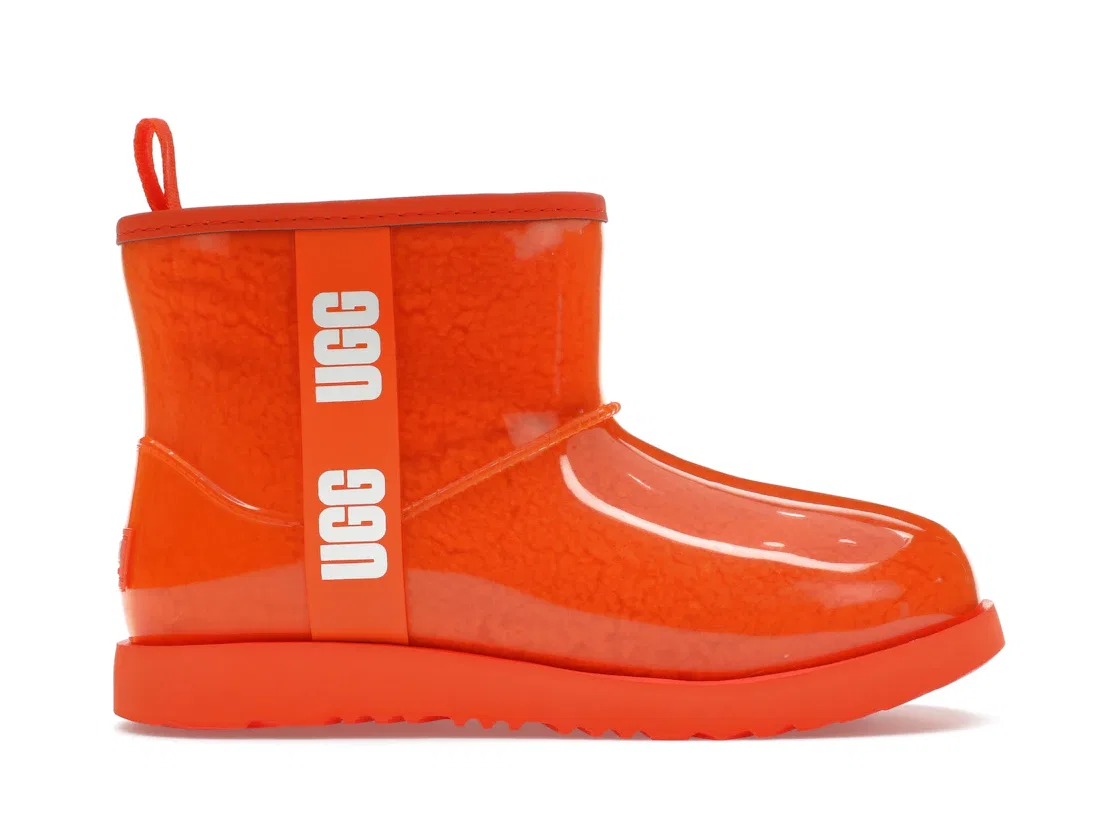 Детский сапог Classic Clear Mini II Boot UGG, Orange Soda