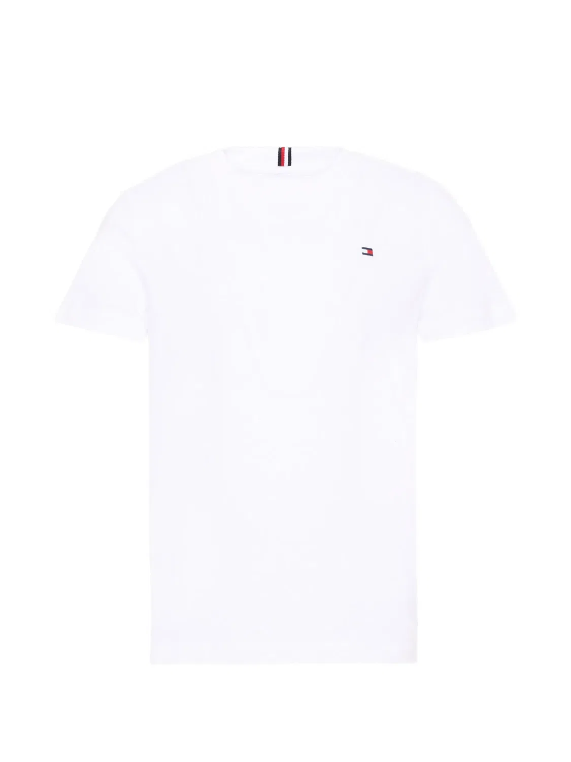 Футболка с вышитым логотипом Tommy Hilfiger Junior, белый