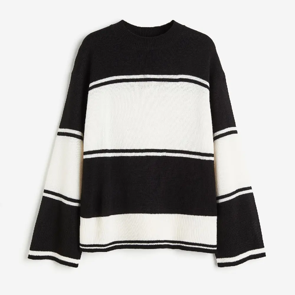 

Свитер H&M, черный/белый