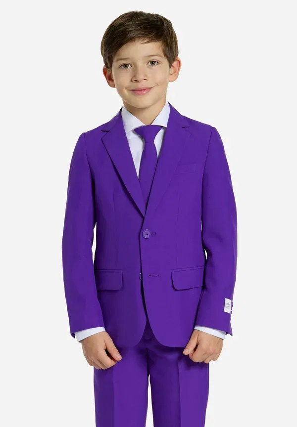 Костюм из полиэстера Solid color set Opposuits, Purple, фиолетовый — фото 3