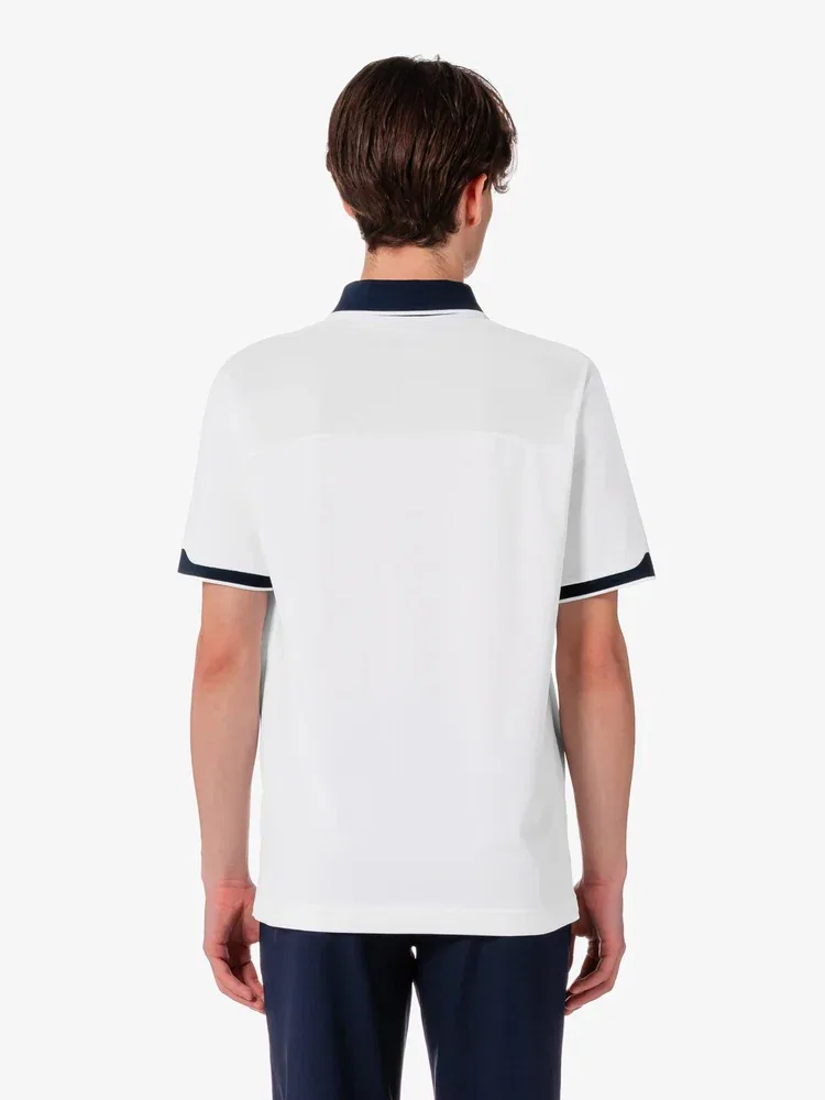 Футболка поло с коротким рукавом, модель DH419E-56G LACOSTE, White — фото 3
