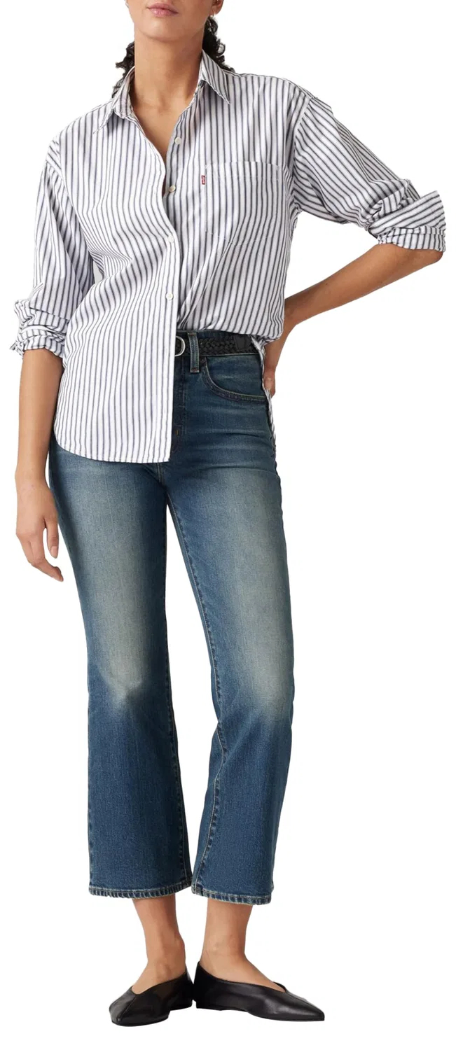 Женские джинсы клеш с заниженной талией 725 Authentic Kick Bootcut Ankle Levi's, Ankle Time — фото 3