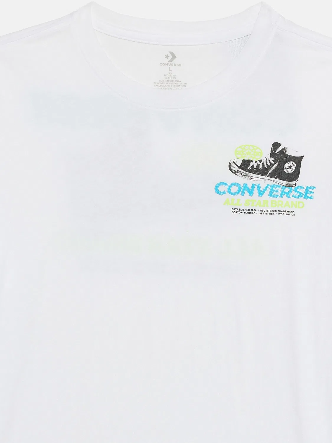 Белая футболка Converse — фото 3