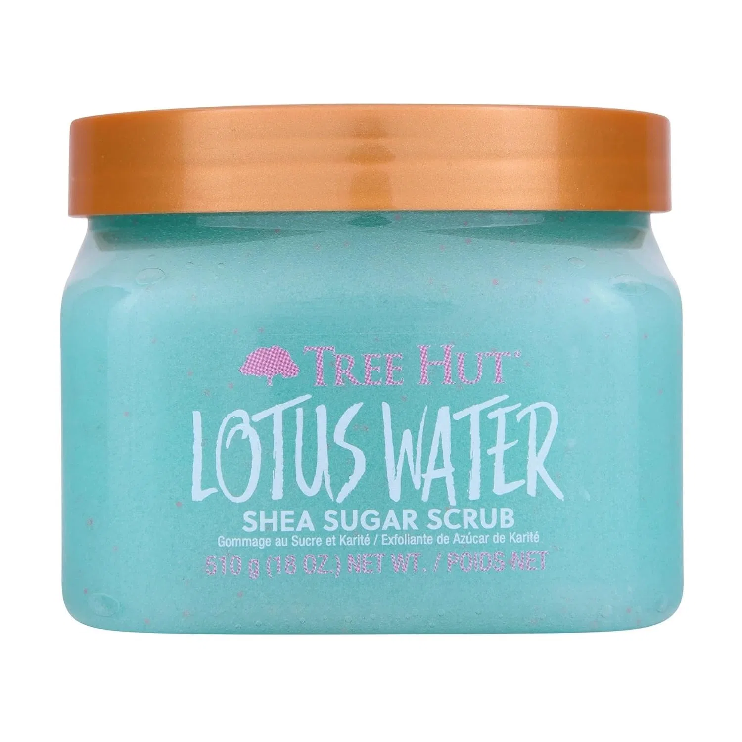 Скраб для тела Tree Hut Lotus Water Shea Sugar Body Scrub, 532 мл, Lotus water with orange, peonies and musk