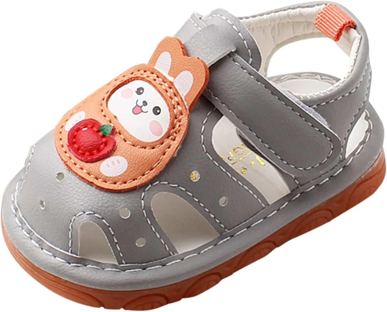 Детские кроссовки для девочек с пищалкой Betadog, Grey