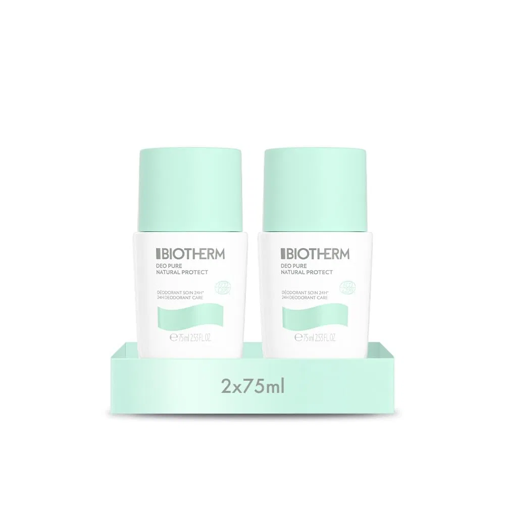 Дезодорант-стик Biotherm Deo Pure Natural Protect, 2 шт по 75 мл